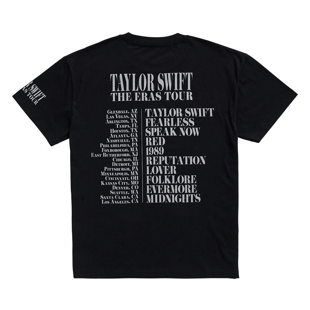 Taylor Swift Eras Tour Black Shirt - Picture 5 of 6